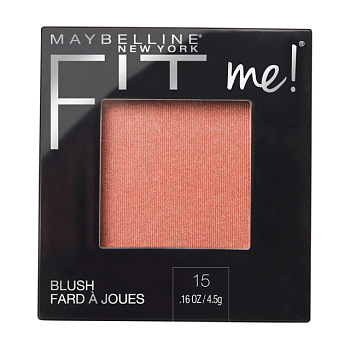 foto рум'яна maybelline new york fit me blush 15 nude, 4.5 г