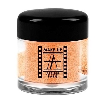 foto ультрарозсипчаста перламутрова пудра для повік make-up atelier paris ultra pearl powder ppu41 salmon, 4 г