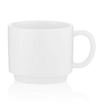 foto чашка кавова ardesto prato фарфоровая, 100 мл (ar3626p)