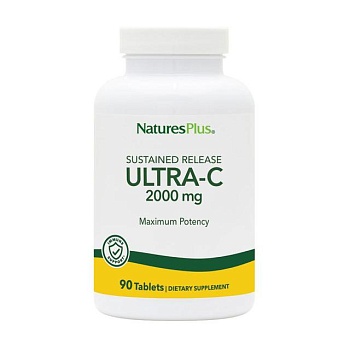 foto диетическая добавка витамины в таблетках naturesplus ultra-c витамин с 2000 мг , 90 шт