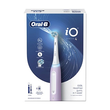 foto уценка! электрическая зубная щетка oral-b io series 4, lavender