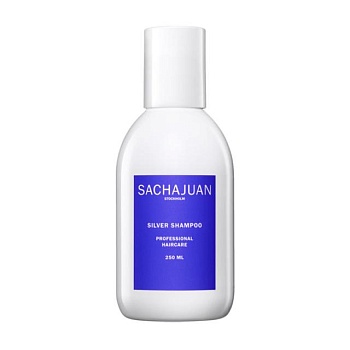 foto уцінка! шампунь sachajuan stockholm silver shampoo для світлого фарбованого волосся, 250 мл
