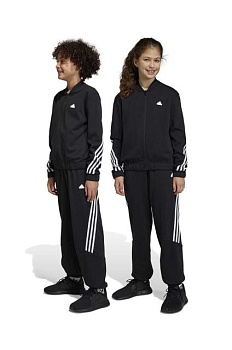 foto дитячий спортивний костюм adidas u fi 3s tgth колір чорний