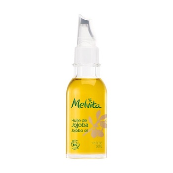foto олія для обличчя melvita jojoba oil protective moisturizing, 50 мл