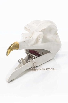 foto шкатулка для украшений luckies of london bird skull