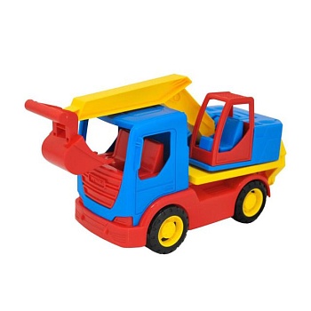 foto дитяча іграшка tigres tech truck вантажівка-екскаватор, від 3 років (39883)