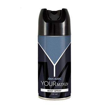 foto парфюмированный дезодорант-спрей jean marc your mind мужской, 150 мл