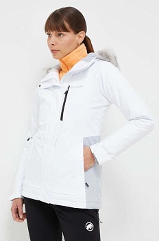 foto куртка columbia ava alpine insulated колір білий