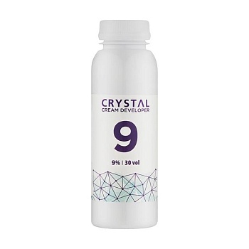 foto крем-оксигент для волос unic crystal cream developer 30 vol 9%, 100 мл
