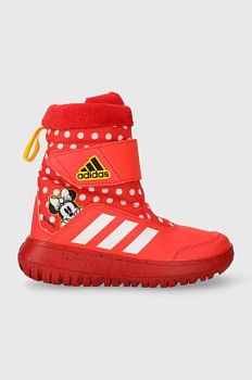 foto дитячі снігоходи adidas winterplay minnie c колір червоний