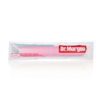foto футляр для зубної щітки dr. morgen toothbrush case, рожевий