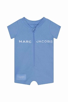 foto бавовняний ромпер для немовлят marc jacobs