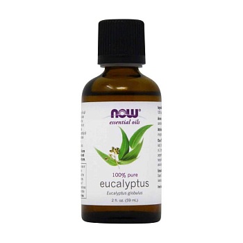 foto эфирное масло now foods essential oils 100% pure eucalyptus эвкалипта, 59 мл