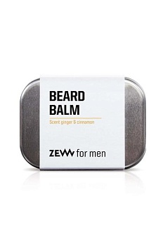 foto бальзам для бороди з деревним вугіллям zew for men 80 ml