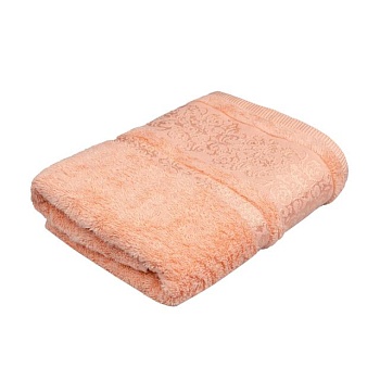 foto махровое полотенце для ванной home line bamboo оранжевое, 50*90 см, 1 шт (127247)