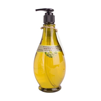 foto фіто-мило для інтимної гігієни viva oliva, з оливковою олією та липовим цвітом, 400 мл