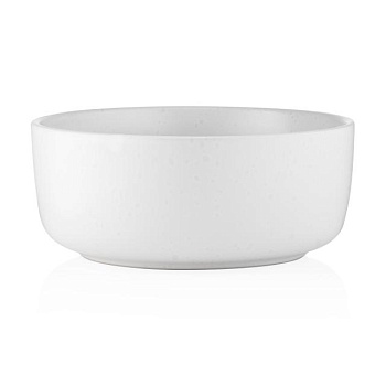 foto салатник ardesto trento керамічний, білий, 16 см (ar2916tw)