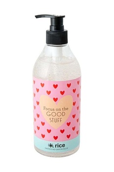 foto рідке мило rice hand soap with aloe scent 500 ml