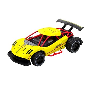 foto автомобиль на радиоуправлении sulong toys speed racing drift aeolus желтый, от 8 лет (sl-284rhy)