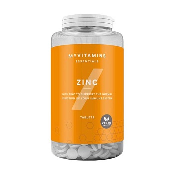 foto дієтична добавка мінерали в таблетках myprotein zinc цинк, 90 шт