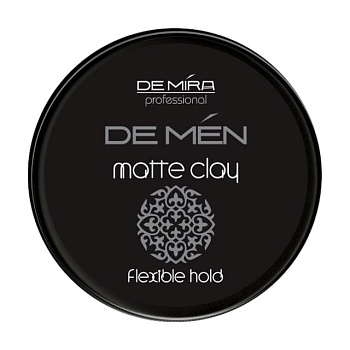 foto мужской матовый гель для укладки волос demira professional demen matte gel, 200 мл