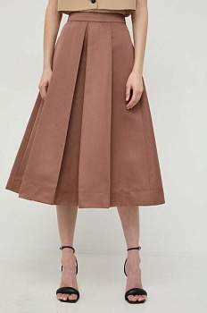 foto юбка max&co. цвет коричневый midi расклешённая