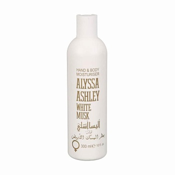 foto парфумований лосьйон для тіла та рук alyssa ashley white musk жіночий, 300 мл