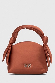 foto сумочка pinko цвет коричневый