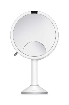 foto зеркало с led-подсветкой simplehuman sensor mirror trio