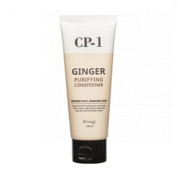 foto кондиціонер для волосся esthetic house cp-1 ginger purifying conditioner з імбиром, 100 мл