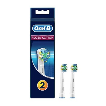 foto насадки для електричної зубної щiтки oral-b floss action, 2 шт