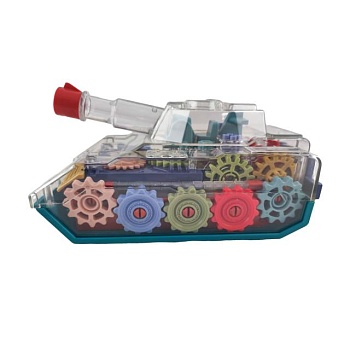 foto іграшка танк музичний shantou jinxing gear tank від 3 років, 10.2*9.9*18 см (2265a)