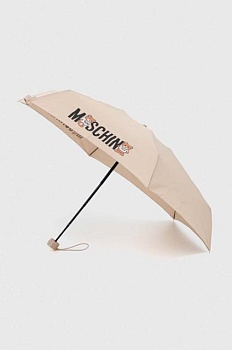 foto детский зонтик moschino цвет бежевый