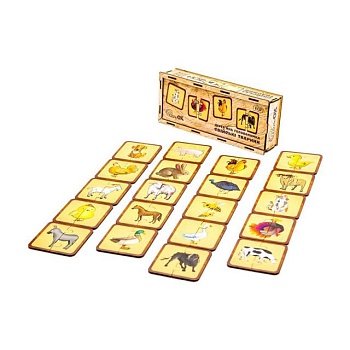 foto деревянная головоломка puzzleok домашние животные, 40 деталей, от 3 лет (puz-37351)
