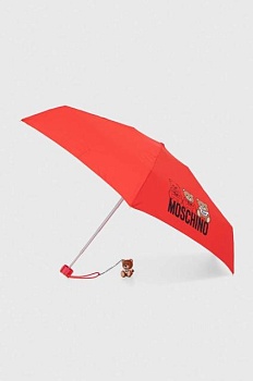 foto зонтик moschino цвет красный