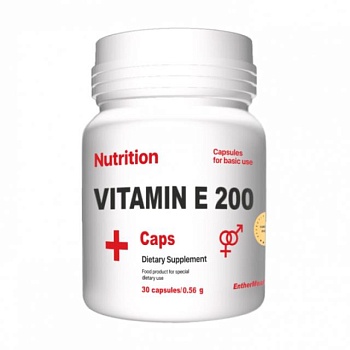 foto диетическая добавка витамины в капсулах ab pro enthermeal vitamine e 200 + caps, 30 шт