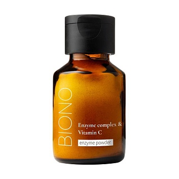 foto энзимная пудра для умывания лица biono enzym complex & vitamin c enzyme powder с витамином с, 50 г