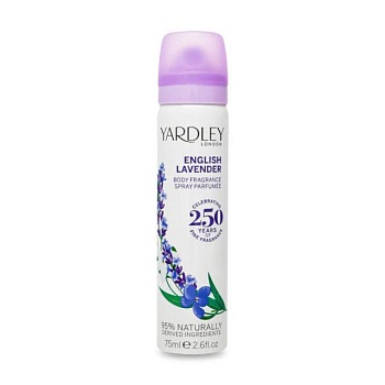 foto парфумований дезодорант-спрей yardley english lavander жіночий, 75 мл