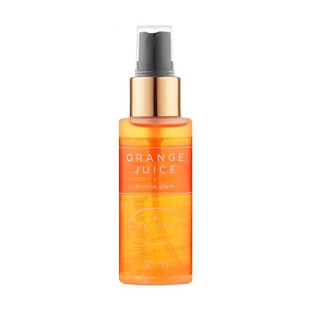 foto парфюмированный аромаспрей для тела velvet sam aroma glam orange juice унисекс, 50 мл