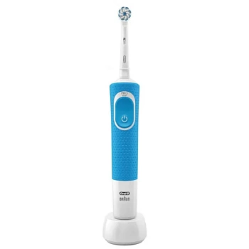 foto зубна щітка електрична braun vitality d100.413.1 pro sens clean blue