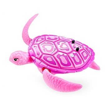 foto интерактивная игрушка pets & robo alive робочерепаха, фиолетовая, от 3 лет (7192uq1-2)