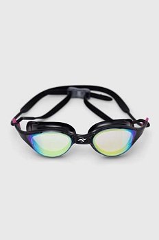 foto окуляри для плавання aqua speed vortex mirror колір чорний