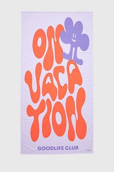 foto рушник on vacation goodlife club колір фіолетовий ovc a14