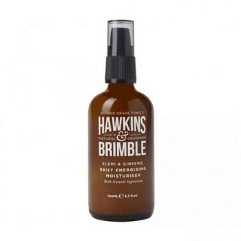 foto мужской увлажнающий крем для лица hawkins & brimble daily energising  moisturiser, 100 мл