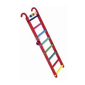 foto игрушка для попугаев природа лестница с игрушкой, 6*22 см (pr240258)