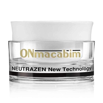 foto денний крем для обличчя, шиї та декольте onmacabim neutrazen carnosilan moisturizing spf 15 для сухої шкіри, 50 мл