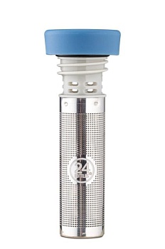 foto заварювач для термо пляшки clima 24bottles infuser.lid.light.blue-light.blue