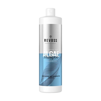foto зволожувальний шампунь для волосся revoss professional algae shampoo, 900 мл