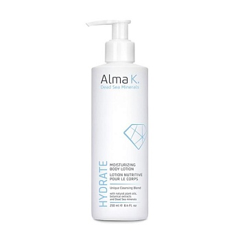 foto увлажняющий лосьон для тела alma k. hydrate moisturizing body lotion, 250 мл