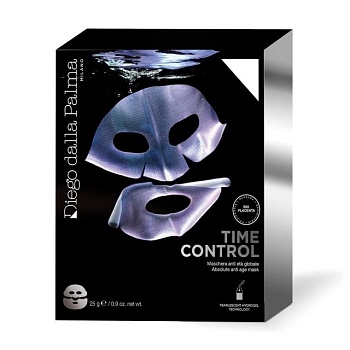 foto антивікова тканина маска для обличчя diego dalla palma time control absolute anti age mask, 25 г